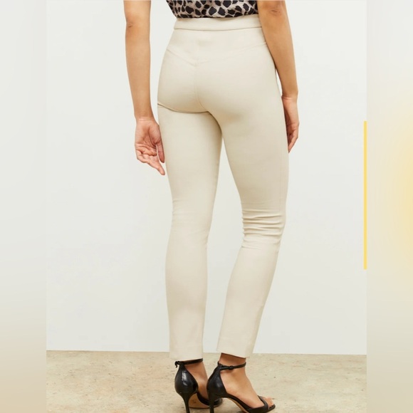 M.M. Lafleur The Foster Cigarette Pant in bone sz 4 - Picture 2 of 11